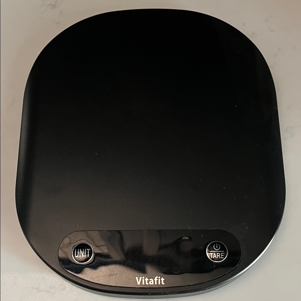 Black Digital Kitchen Scale